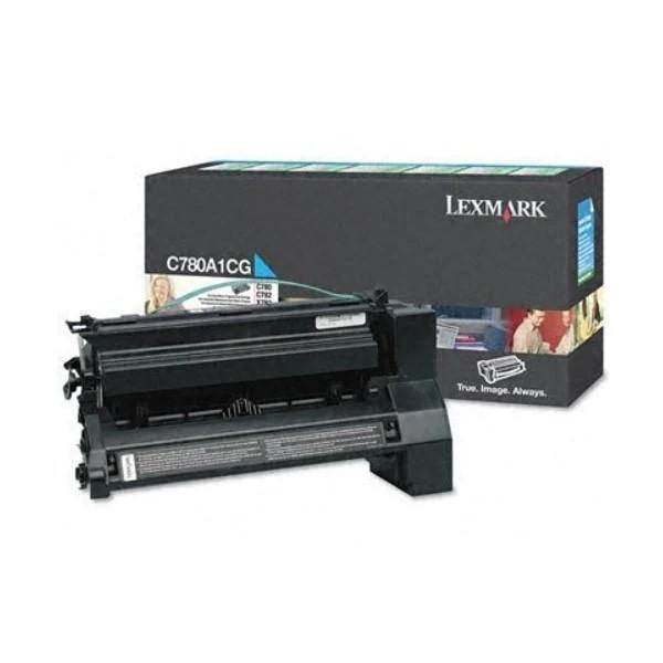 Lexmark C780A1CG Cyan Laser Toner Cartridge (C780A1CG) image 1