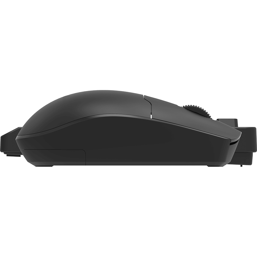 LEKKERMOTION KM210 Wireless Desktop Combo – Black (LM-KM210) — side view