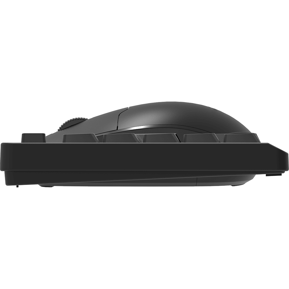 LEKKERMOTION KM210 Wireless Desktop Combo – Black (LM-KM210) — rear view