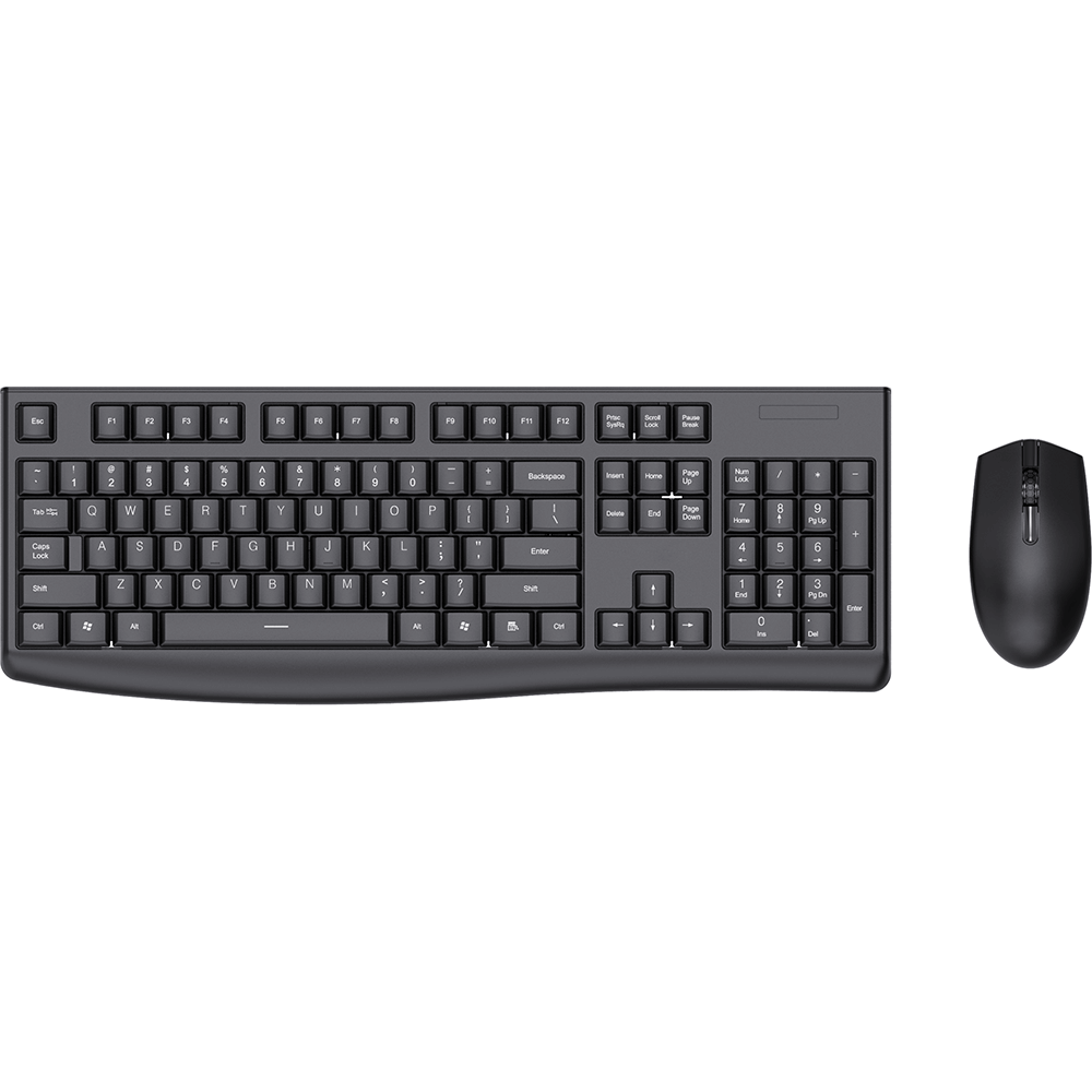 LEKKERMOTION KM220 Wireless Multimedia Desktop Combo – Black (LM-KM220)