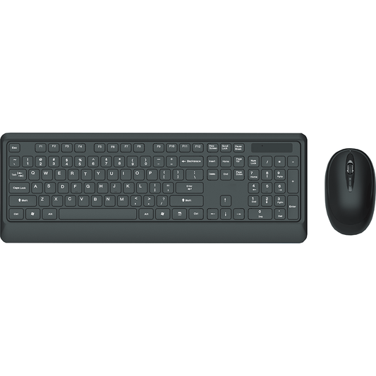LEKKERMOTION KM250 Premium Wireless Multimedia Desktop Combo – Black (LM-KM250) image 1