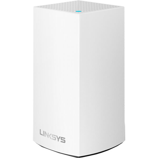 Linksys WHW0101 AC1300 Velop Intelligent Mesh WiFi System 1-Pack (LNK-WHW0101-EU) — front view