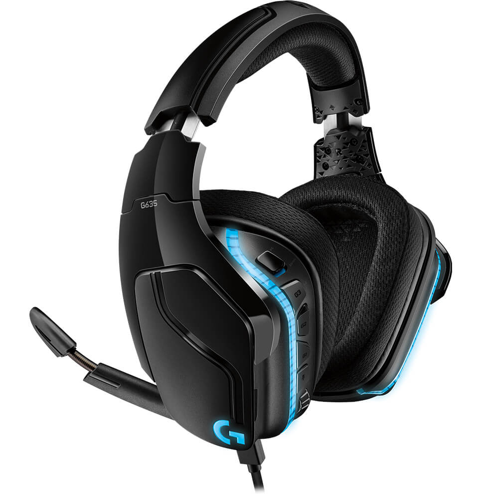 Logitech G635 USB Wired Gaming Headset (981-000750) image 2
