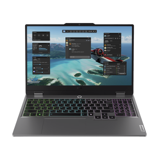 Lenovo LOQ 15 AMD Ryzen 7 7435HS 16GB RAM & 512GB RTX 4050 laptop image 1