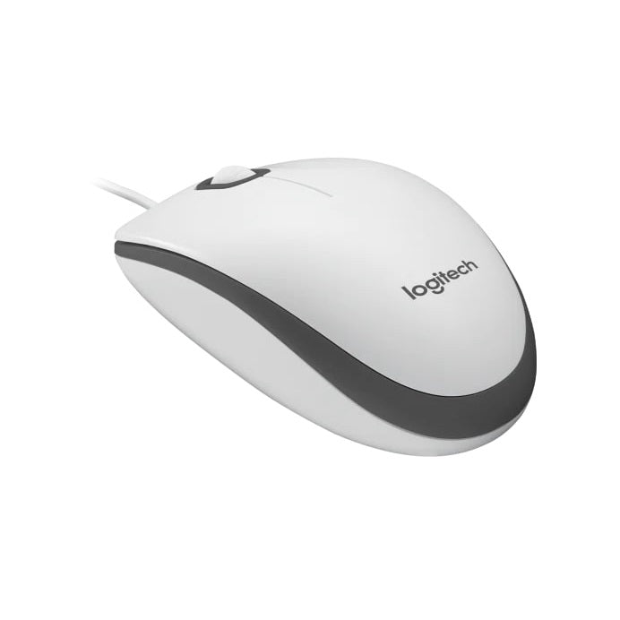 Logitech M100 Wired Mouse – White (910-005004) — ports and connectors