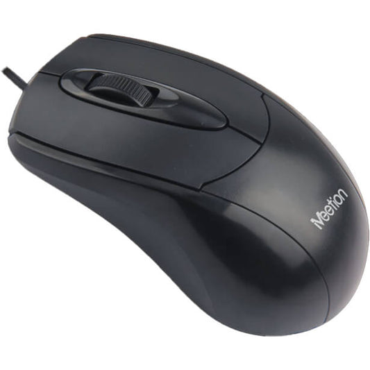 Meetion USB Wired Mouse – Black (M361) image 2