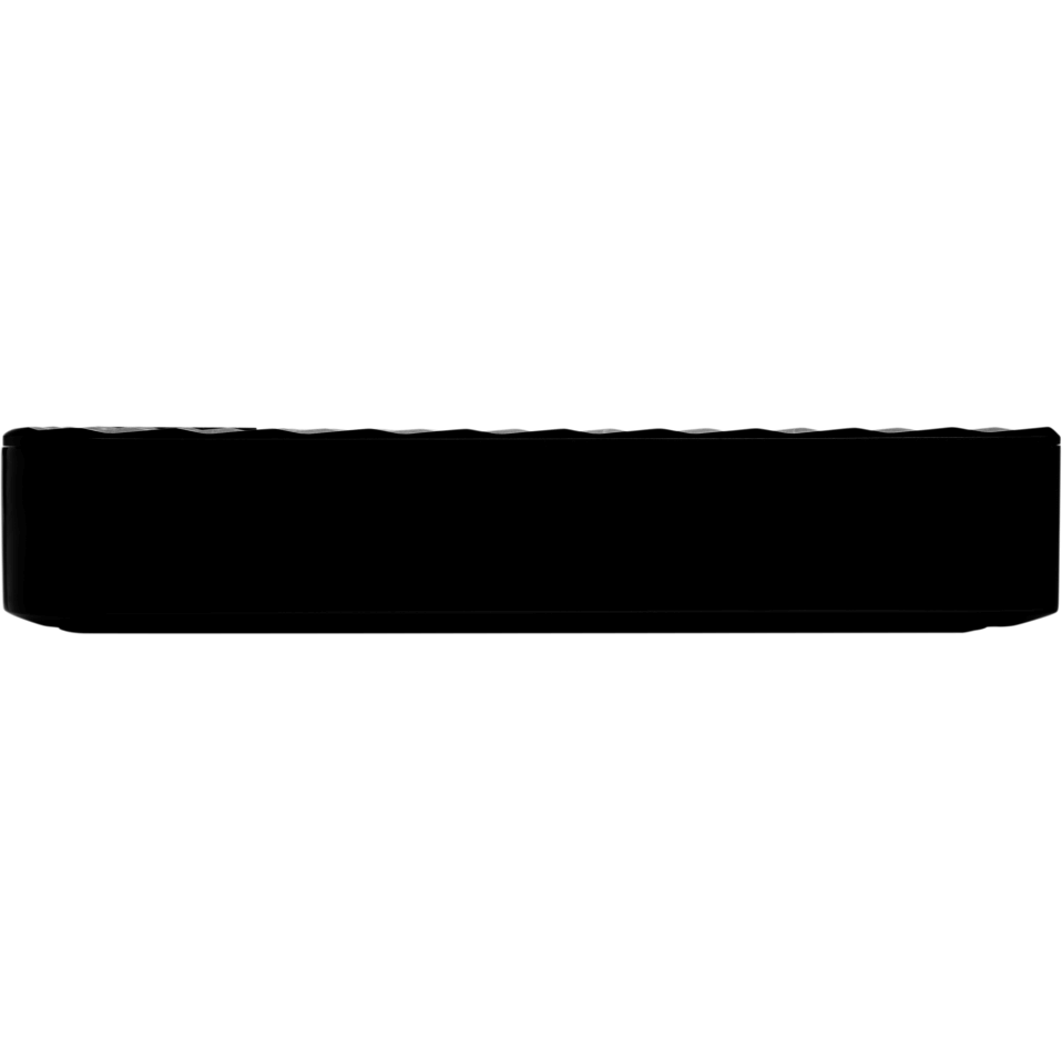 Verbatim 3.5″ 4TB Store ‘N Save USB 3.0 Hard Drive – Black (M47685) — side view