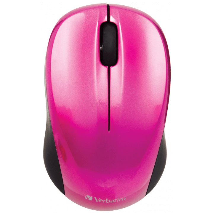 Verbatim Go Nano Wireless Mouse – Hot Pink (M49043)