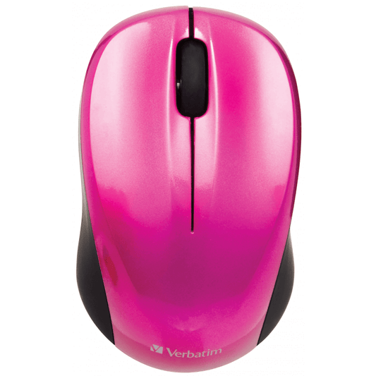 Verbatim Go Nano Wireless Mouse – Hot Pink (M49043) image 1