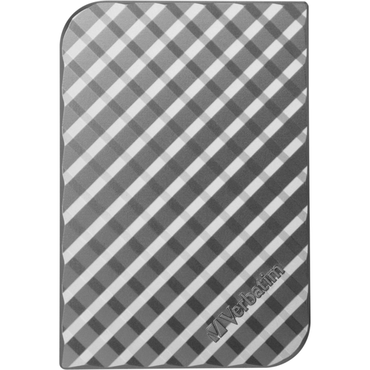 Verbatim Store ‘n’ Go 1TB USB 3.0 Portable Hard Drive – Silver (53197) image 1