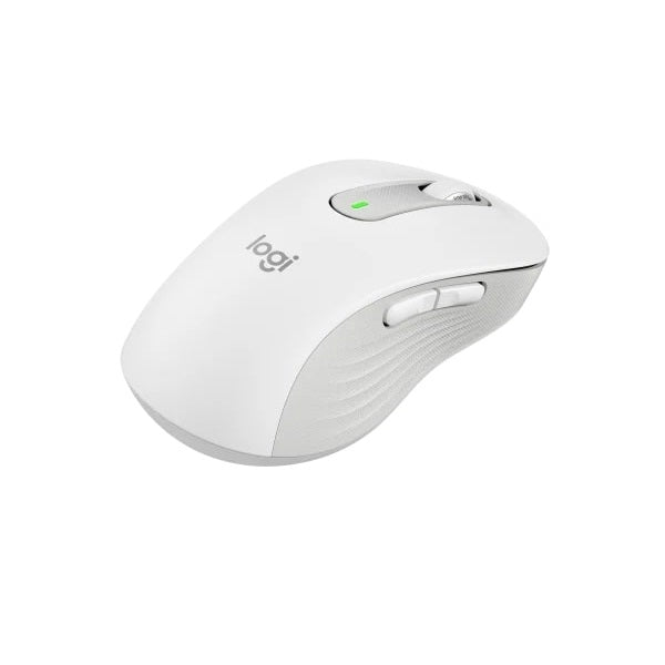 Logitech Signature M650 Wireless White Mouse (910-006255) — front view