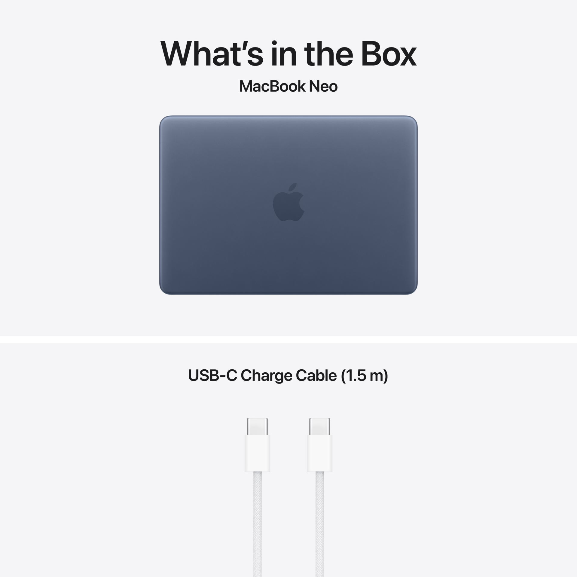 Apple MacBook Neo 13 A18 Pro 6 Core CPU 5 Core GPU 8GB 256GB SSD Indigo laptop image 3