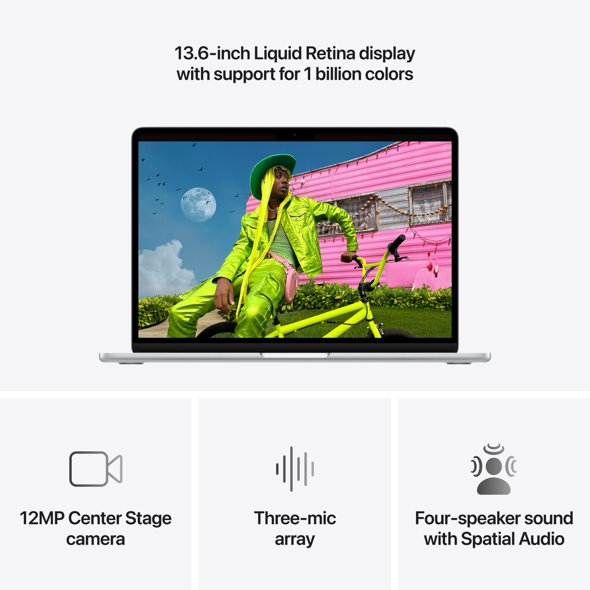 Apple MacBook Air 13 M5 10 Core CPU 8 Core GPU 16GB 512GB SSD Silver laptop image 3