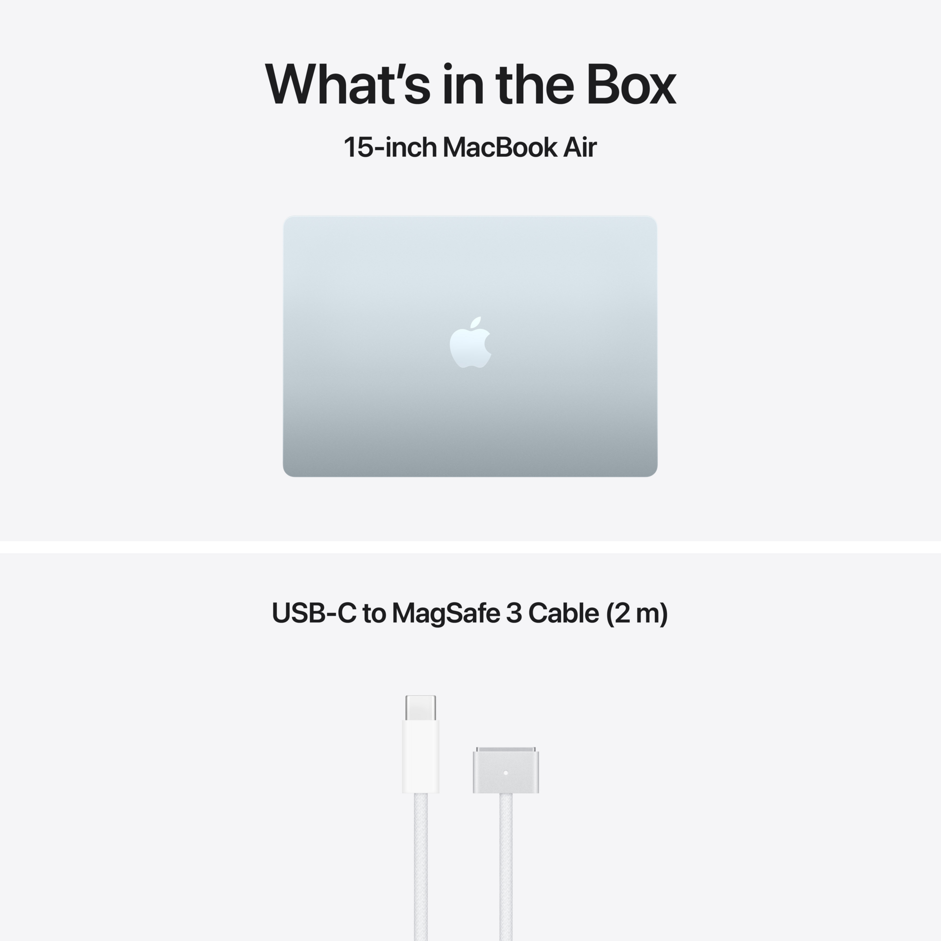 Apple MacBook Air 15 M5 10 Core CPU 10 Core GPU 24GB 1TB SSD Sky Blue laptop image 5