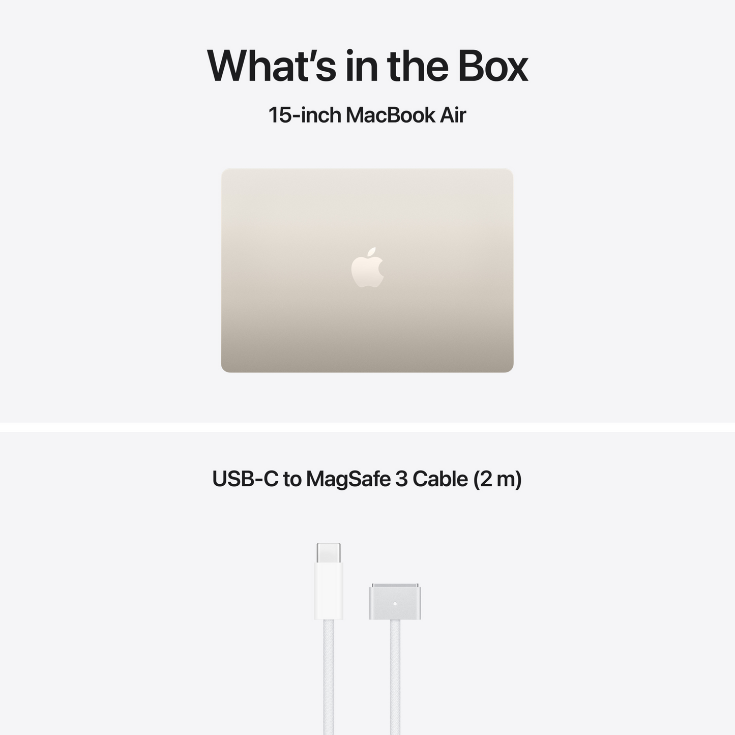 Apple MacBook Air 15 M5 10 Core CPU 10 Core GPU 24GB 1TB SSD Starlight laptop image 5