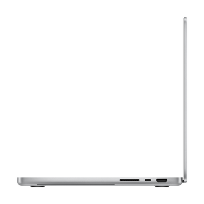 Apple MacBook Pro 14" M5 10‑core CPU 16GB 512GB SSD and 10‑core GPU Silver — front view