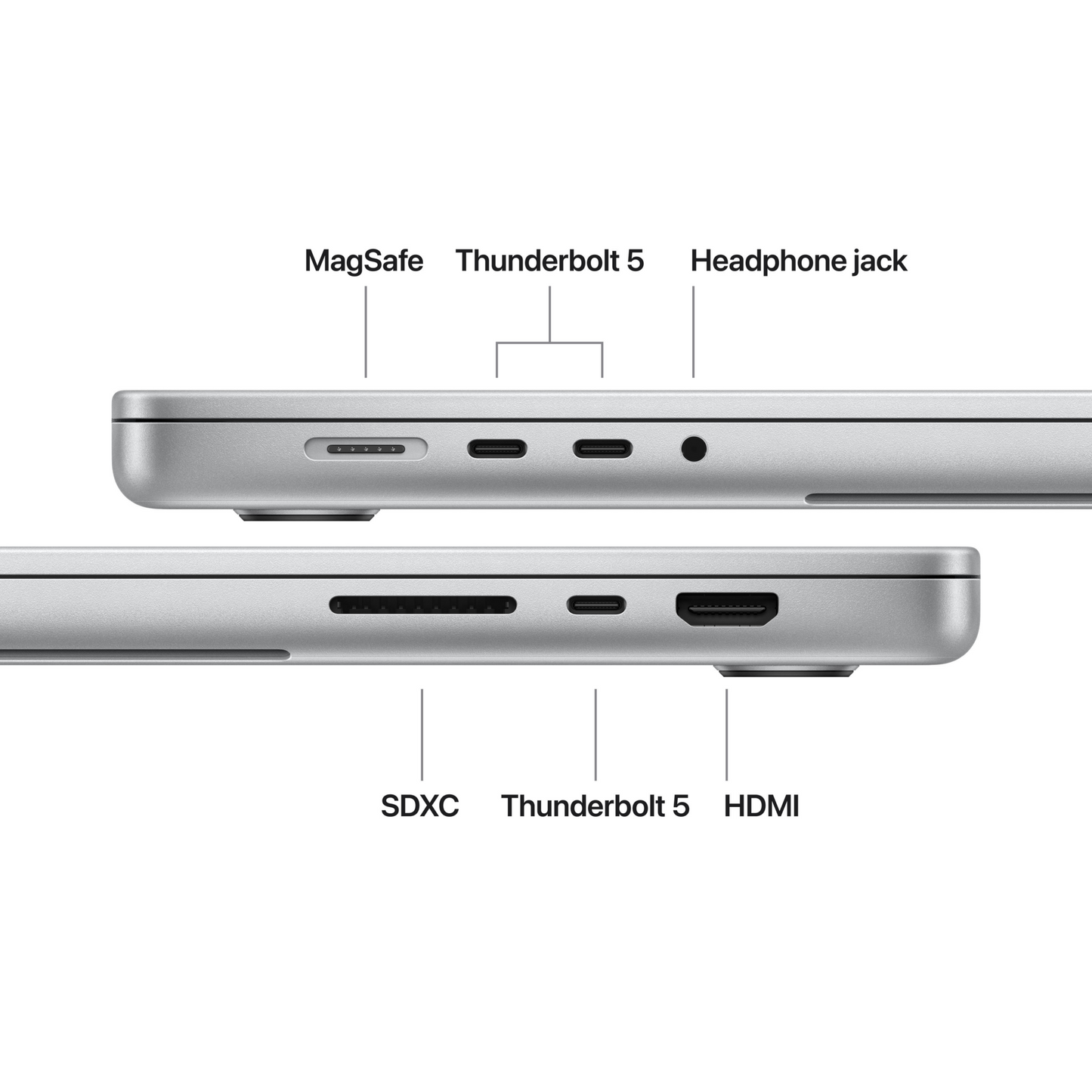 Apple MacBook Pro 16 M5 Pro 18 Core CPU 20 Core GPU 48GB 1TB SSD Silver laptop image 3