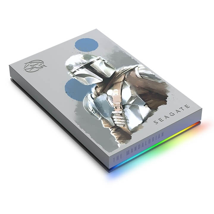 Seagate The Mandalorian Special Edition 2TB FireCuda RGB External Gaming Hard Drive (STKL2000404) image 1