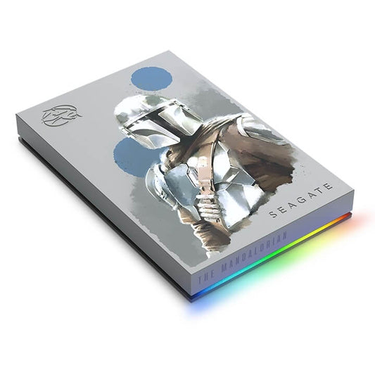 Seagate The Mandalorian Special Edition 2TB FireCuda RGB External Gaming Hard Drive (STKL2000404) image 1