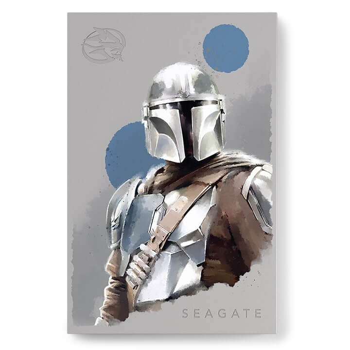 Seagate The Mandalorian Special Edition 2TB FireCuda RGB External Gaming Hard Drive (STKL2000404) image 3