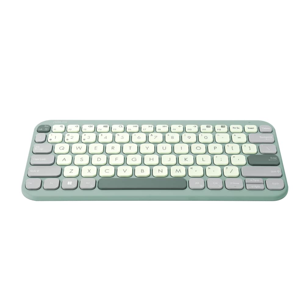ASUS Marshmallow KW100 Green Wireless keyboard (90XB0880-BKB010) image 2