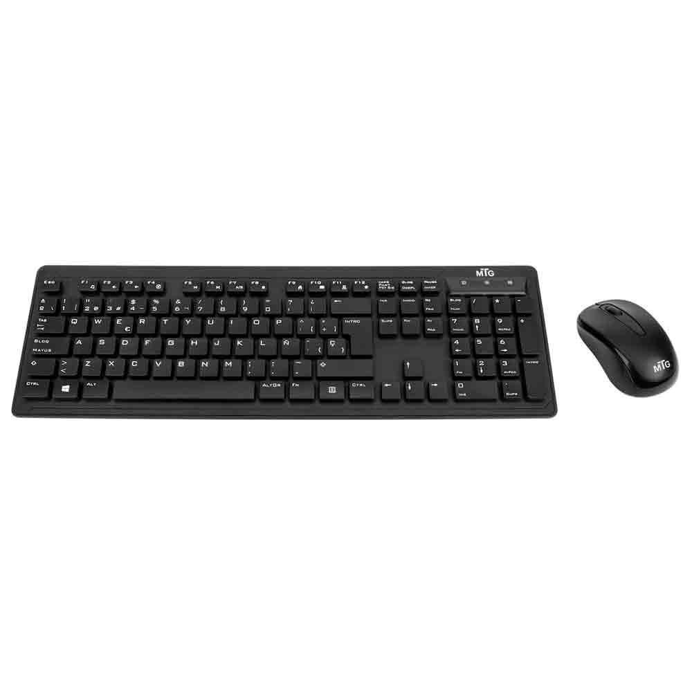 Targus MTG AKM615 Wireless Keyboard & Mouse Combo – Black (AKM615US) — front view