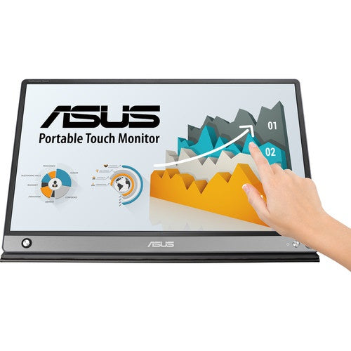 ASUS ZenScreen MB16AMT 15.6″ Full HD Touchscreen Portable Monitor (90LM04S0-B01170) image 1