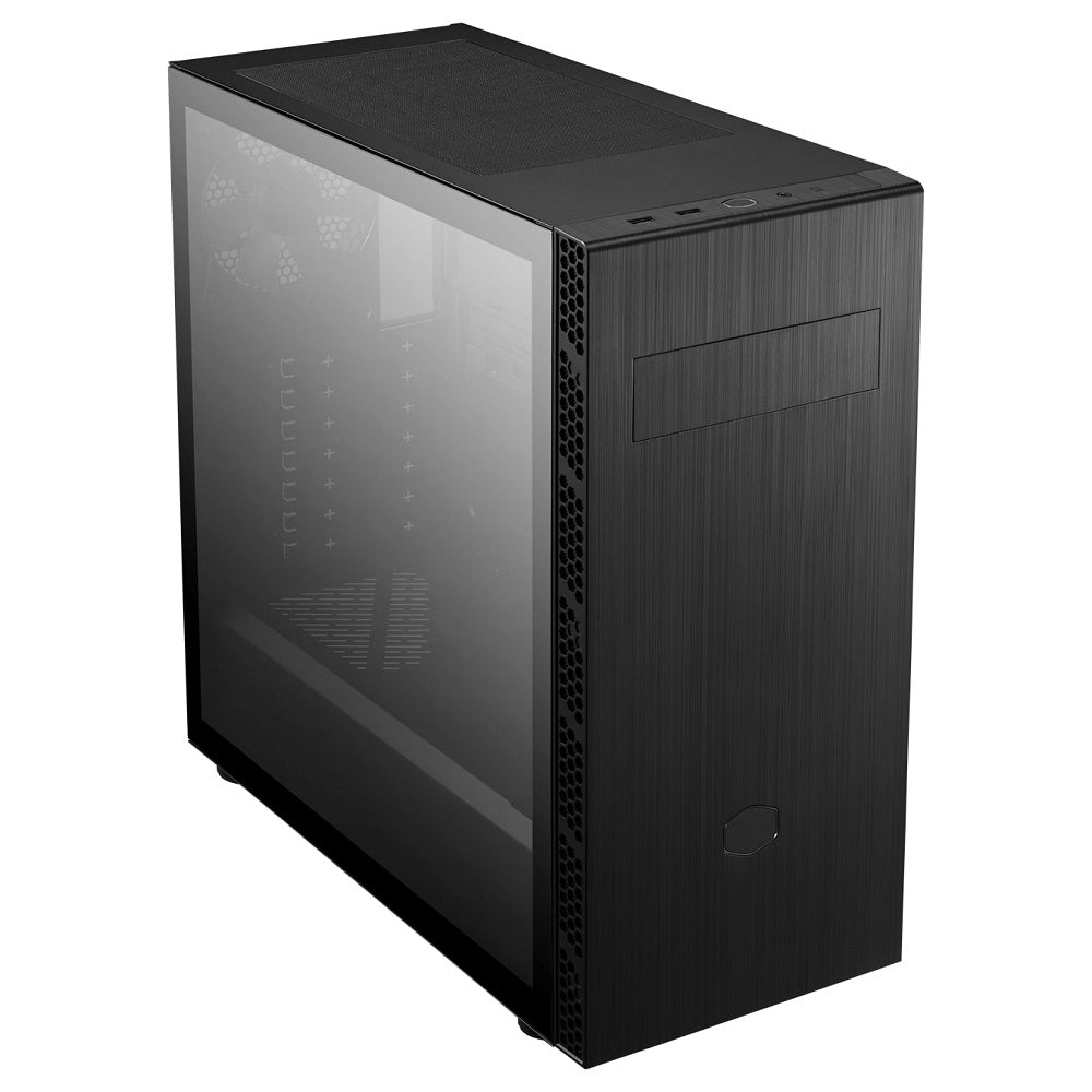 Cooler Master MasterBox MB600L V2 Mid-Tower Black PC Case (MB600L2-KNNN-S00) image 1
