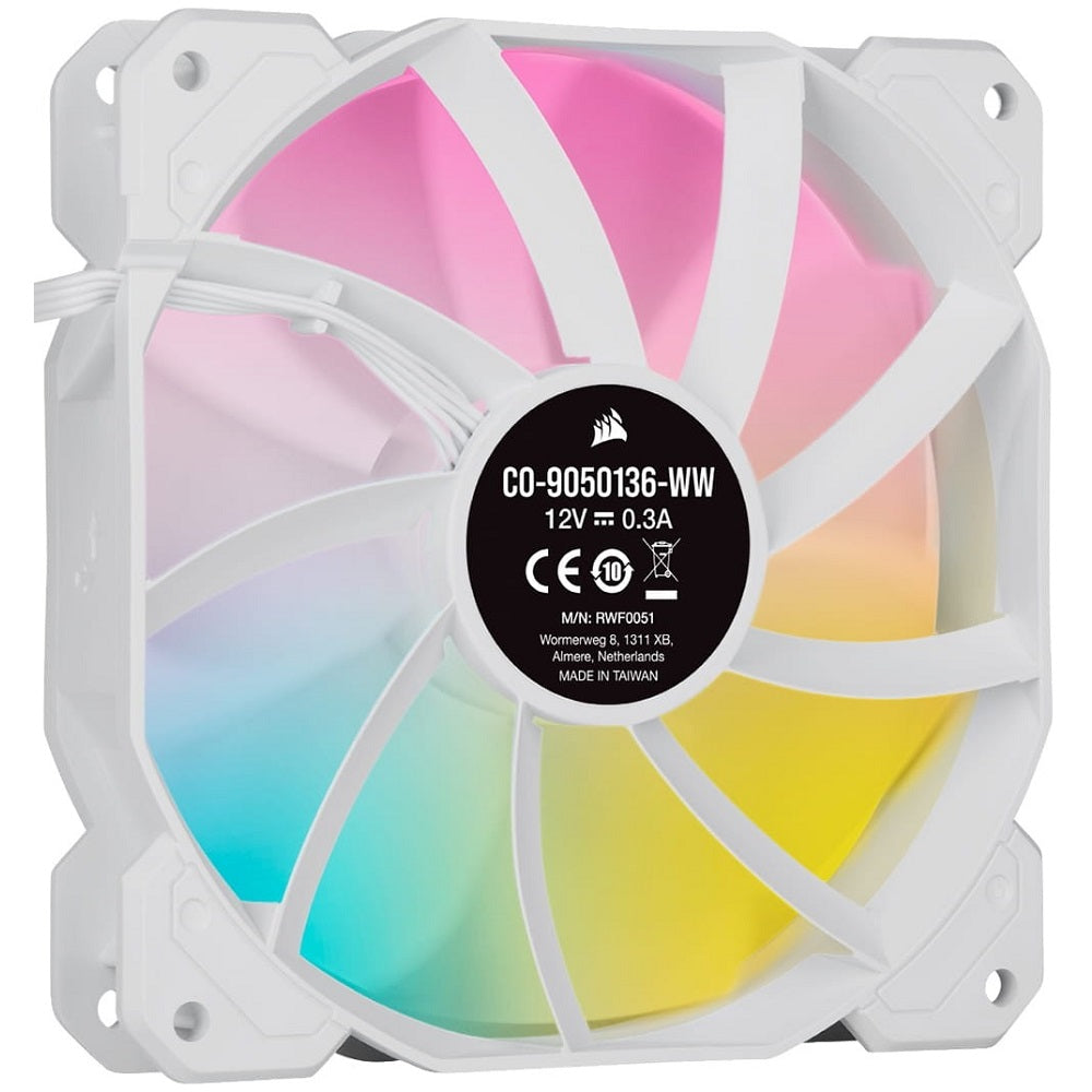 Corsair iCUE SP120 RGB ELITE Performance 120mm PWM Fan (CO-9050136-WW) image 3
