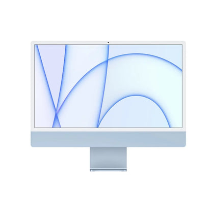 Apple iMac Desktop PC – Apple M1 Chip with 8-Core / 24.0″ 4.5K Retina / 8GB RAM / 256GB SSD / 7-Core Graphics / Blue (MJV93SO