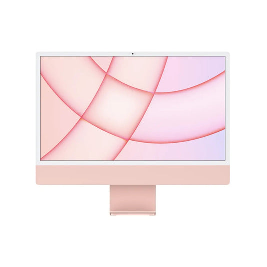 Apple iMac Desktop PC – Apple M1 Chip with 8-Core / 24″ 4.5K Retina / 8GB RAM / 512GB SSD / 8-Core Graphics / Pink (MGPN3SO/A) image 1