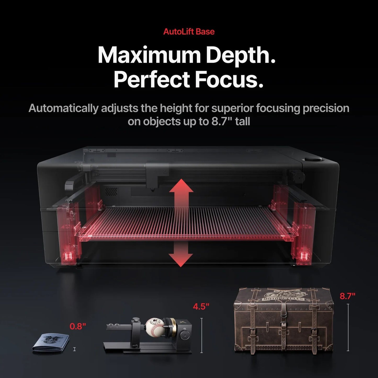 xTool P3 80W Desktop CO2 Laser Cutter product image 9