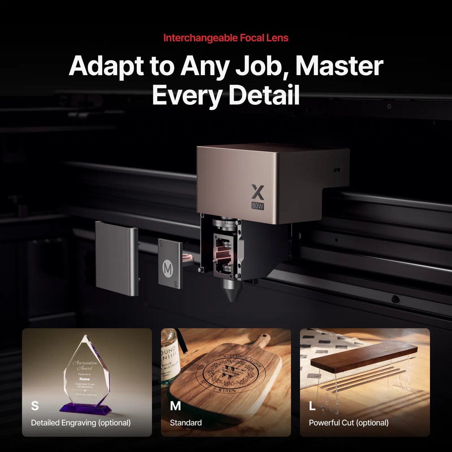 xTool P3 80W Desktop CO2 Laser Cutter product image 8