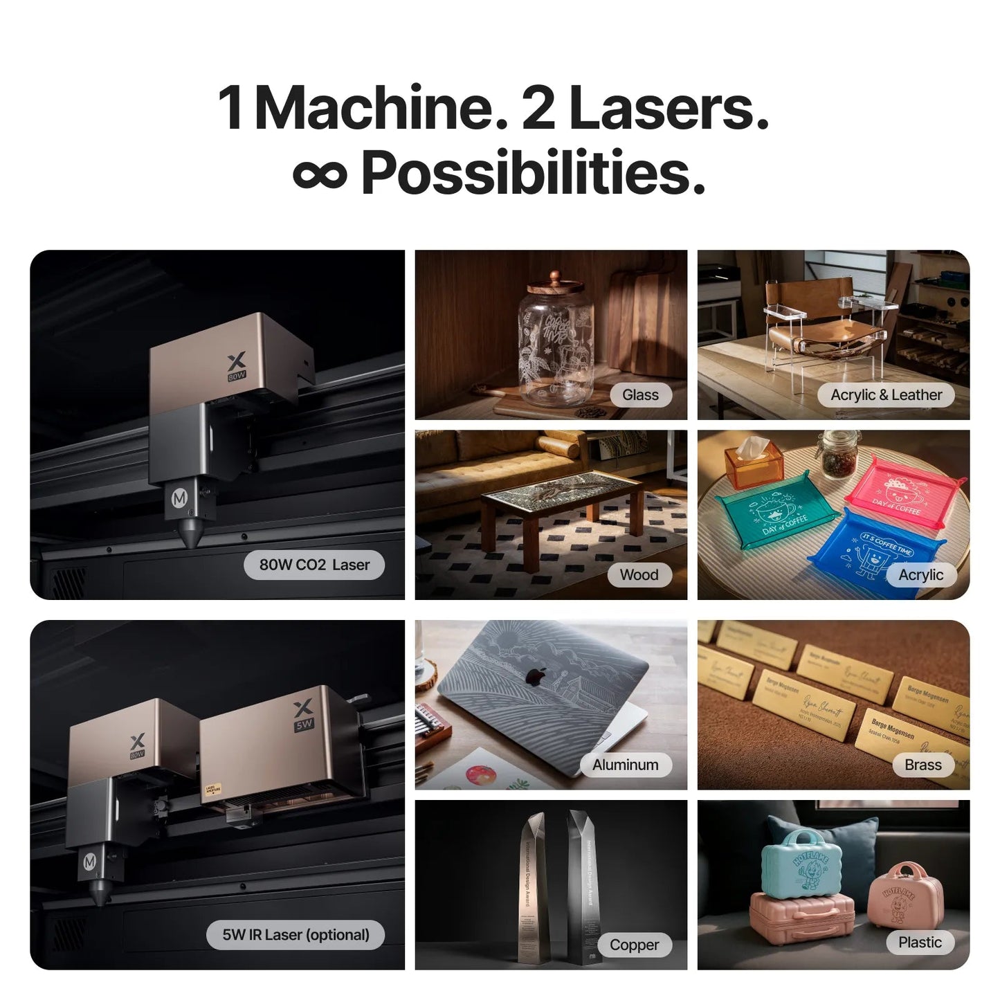 xTool P3 80W Desktop CO2 Laser Cutter product image 7