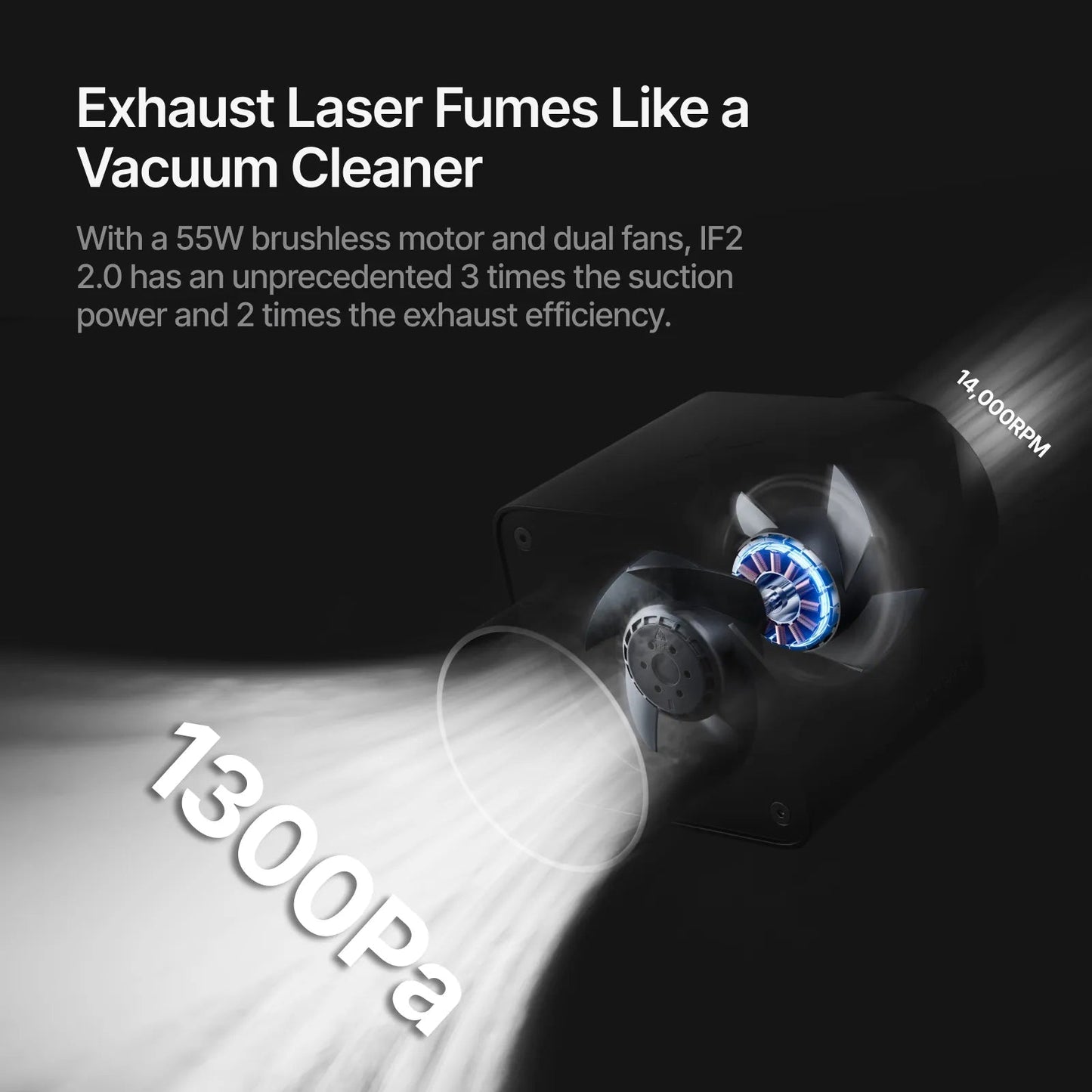 xTool Ducted Fan IF2 2.0 for P3 product image 5