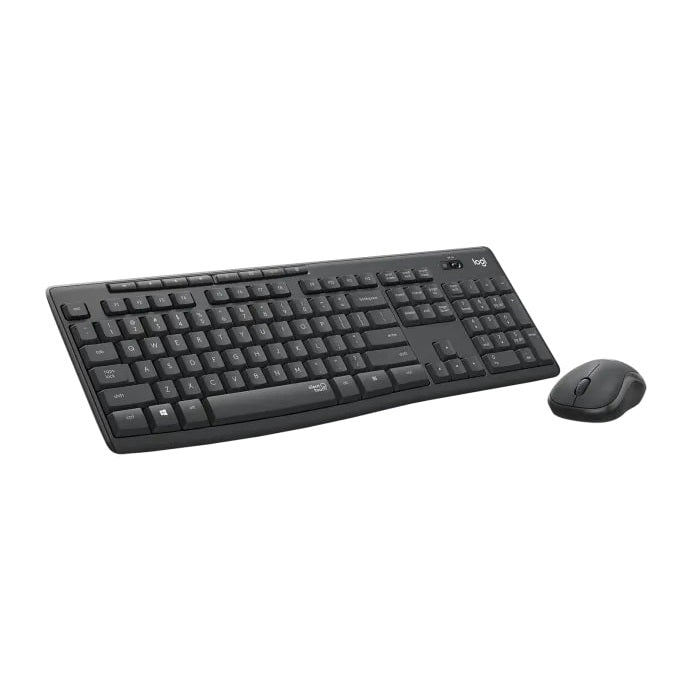 Logitech MK295 Silent Wireless Mouse And Keyboard Combo (920-009800) — side view