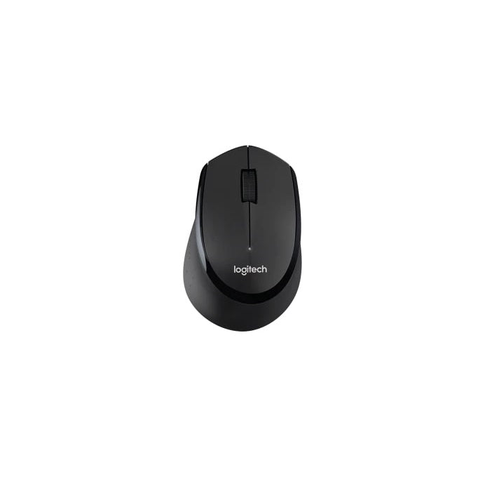 Logitech MK345 Comfort Wireless Keyboard And Mouse Combo (920-006489) — rear view