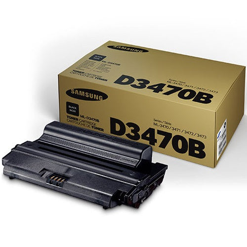Genuine Samsung ML-D3470B Black Laser Toner Cartridge (SU673A) image 1