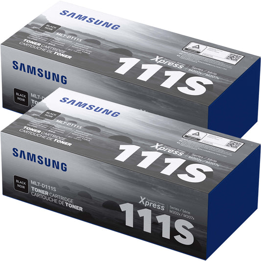Samsung MLT-D111S Standard Capacity Black Laser Toner Cartridge (SU819A) image 2