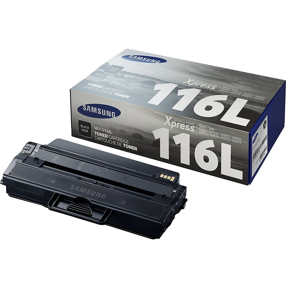 Samsung MLT-D116L High Yield Laser Toner Cartridge (SU837A) image 1