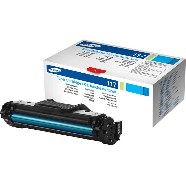 Genuine Samsung MLT-D117S Standard Capacity Black Laser Toner Cartridge (SU856A) image 1