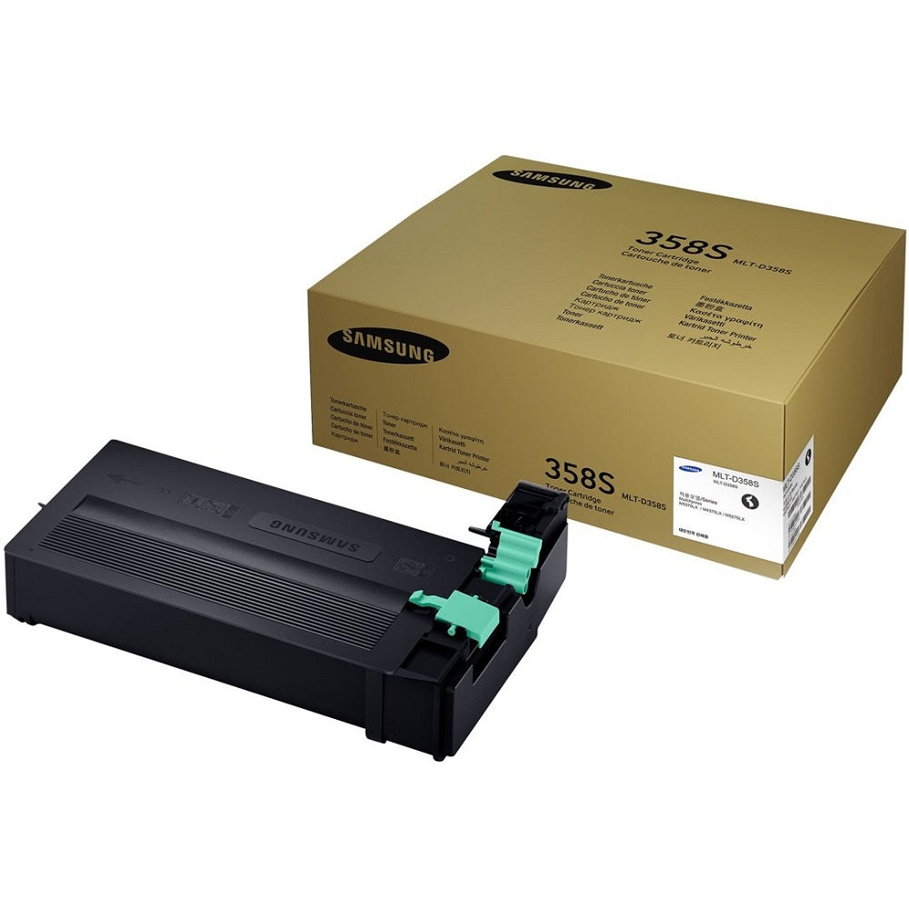 Genuine Samsung MLT-D358S Black Toner Cartridge (SV111A) image 1