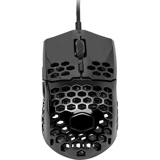 CoolerMaster MasterMouse MM710 Ultra Light Gaming Mouse (MM-710-KKOL1), Matte Black image 1