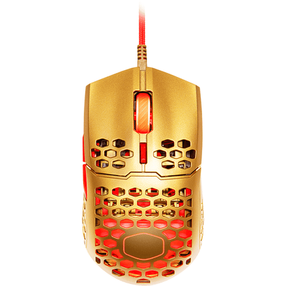 Cooler Master CoolerMaster MasterMouse MM711 Ultra Light Gaming Mouse (MM-711-GROL1), Golden
