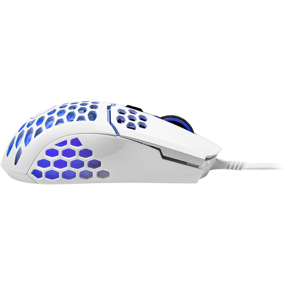 CoolerMaster MasterMouse MM711 Ultra Light Gaming Mouse (MM-711-WWOL1), Matte White image 4