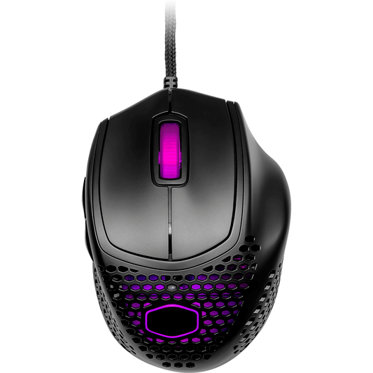 CoolerMaster MM720 RGB Gaming Mouse (MM-720-KKOL2), Gloss Black image 1