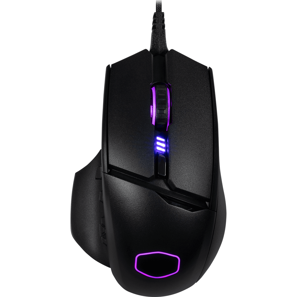 CoolerMaster MasterMouse MM830 Pixart RGB Optical Gaming Mouse (MM-830-GKOF1) image 1