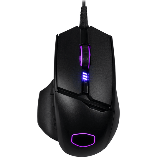CoolerMaster MasterMouse MM830 Pixart RGB Optical Gaming Mouse (MM-830-GKOF1) image 1