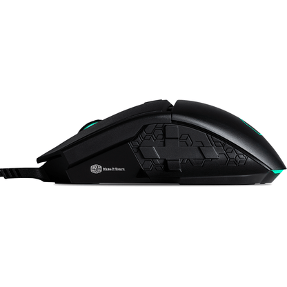 Cooler Master CoolerMaster MasterMouse MM830 Pixart RGB Optical Gaming Mouse (MM-830-GKOF1) — side view