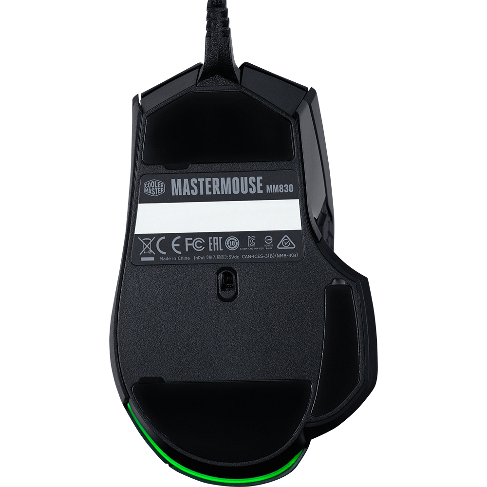 CoolerMaster MasterMouse MM830 Pixart RGB Optical Gaming Mouse (MM-830-GKOF1) image 4
